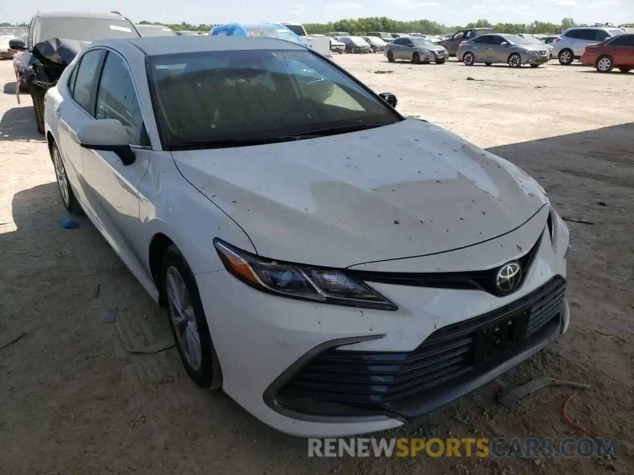 1 Photograph of a damaged car 4T1C11AK6NU676500 TOYOTA CAMRY 2022