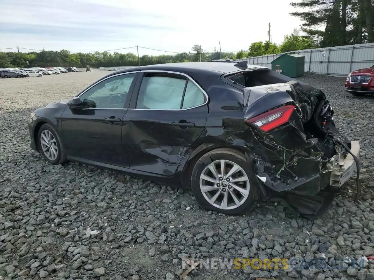 2 Photograph of a damaged car 4T1C11AK6NU676982 TOYOTA CAMRY 2022