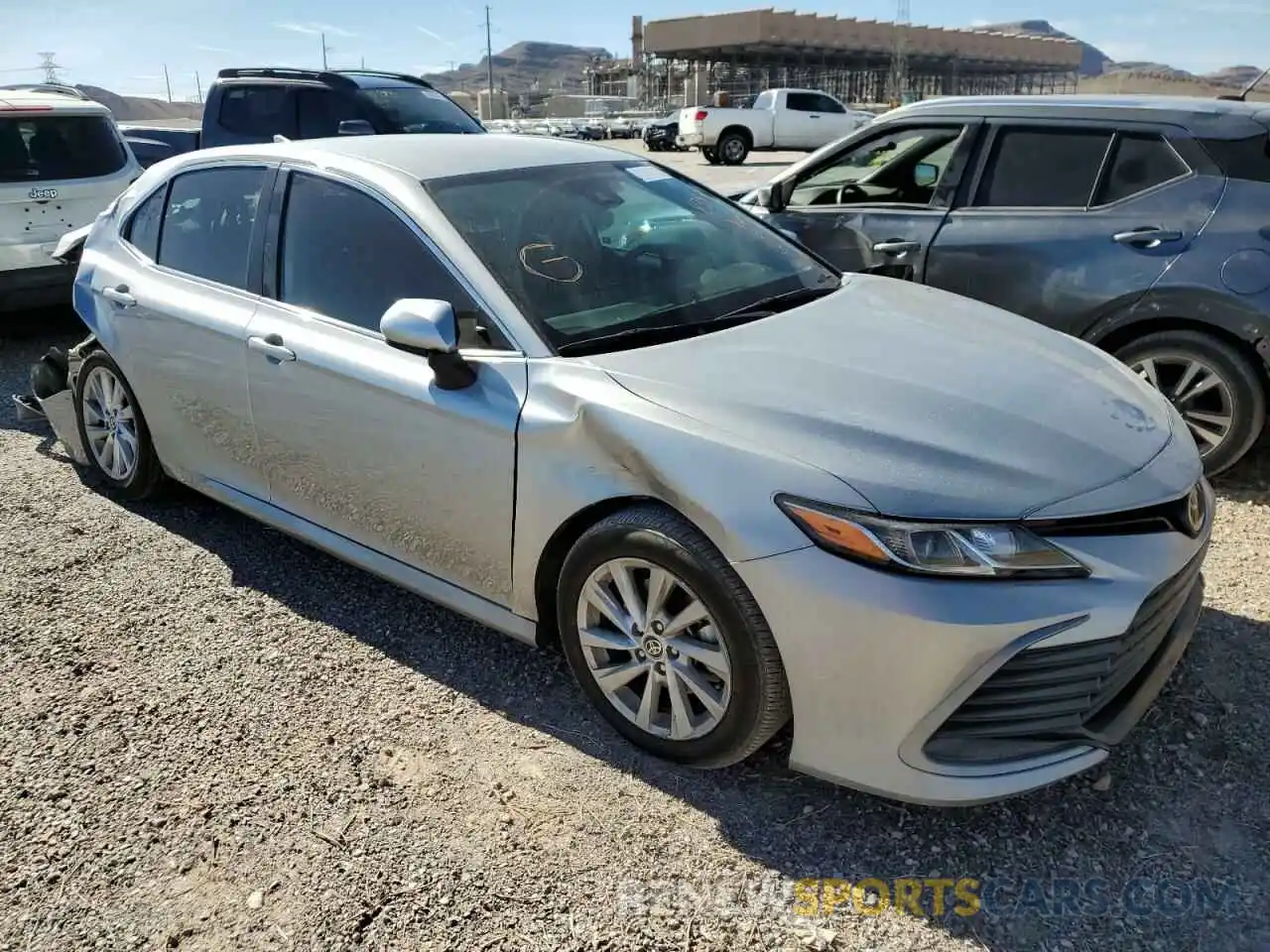 1 Photograph of a damaged car 4T1C11AK6NU683866 TOYOTA CAMRY 2022