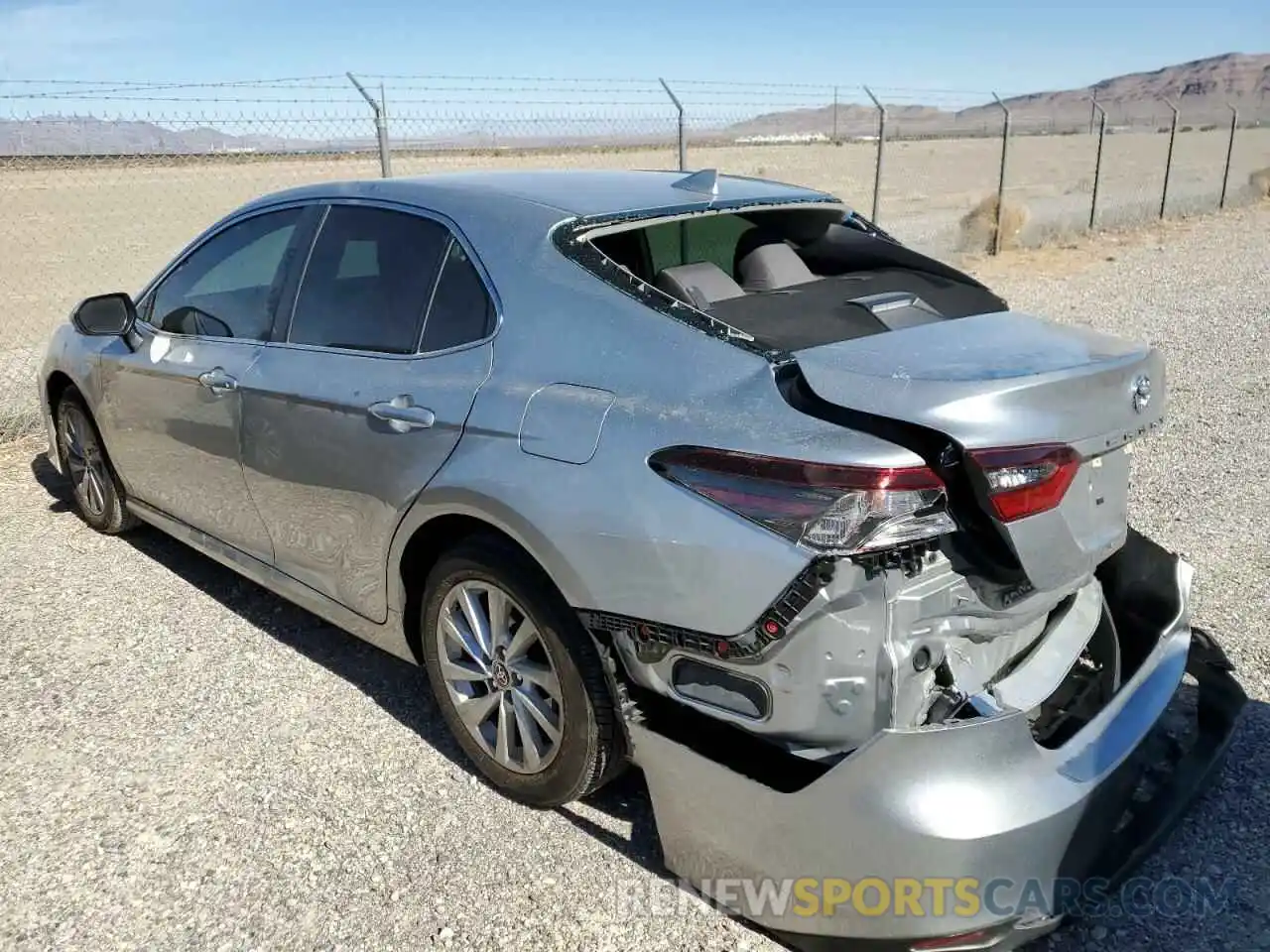 3 Photograph of a damaged car 4T1C11AK6NU683866 TOYOTA CAMRY 2022