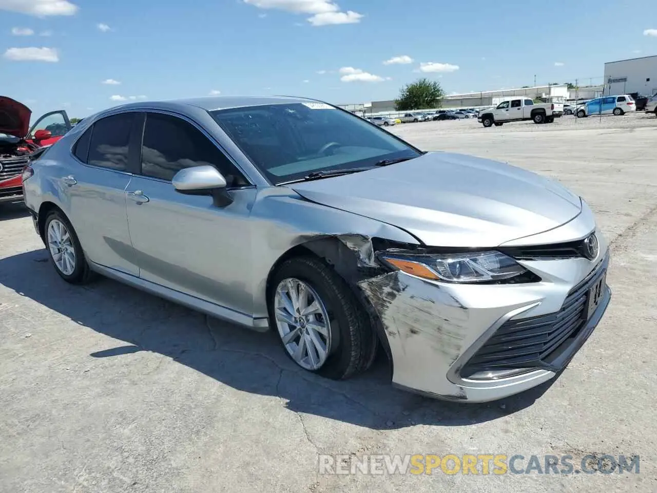 4 Photograph of a damaged car 4T1C11AK6NU692633 TOYOTA CAMRY 2022