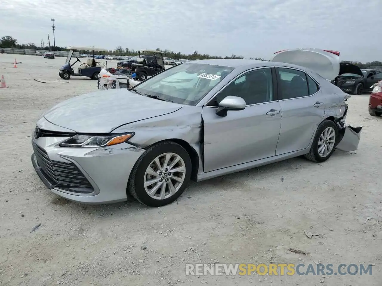 1 Photograph of a damaged car 4T1C11AK6NU711486 TOYOTA CAMRY 2022