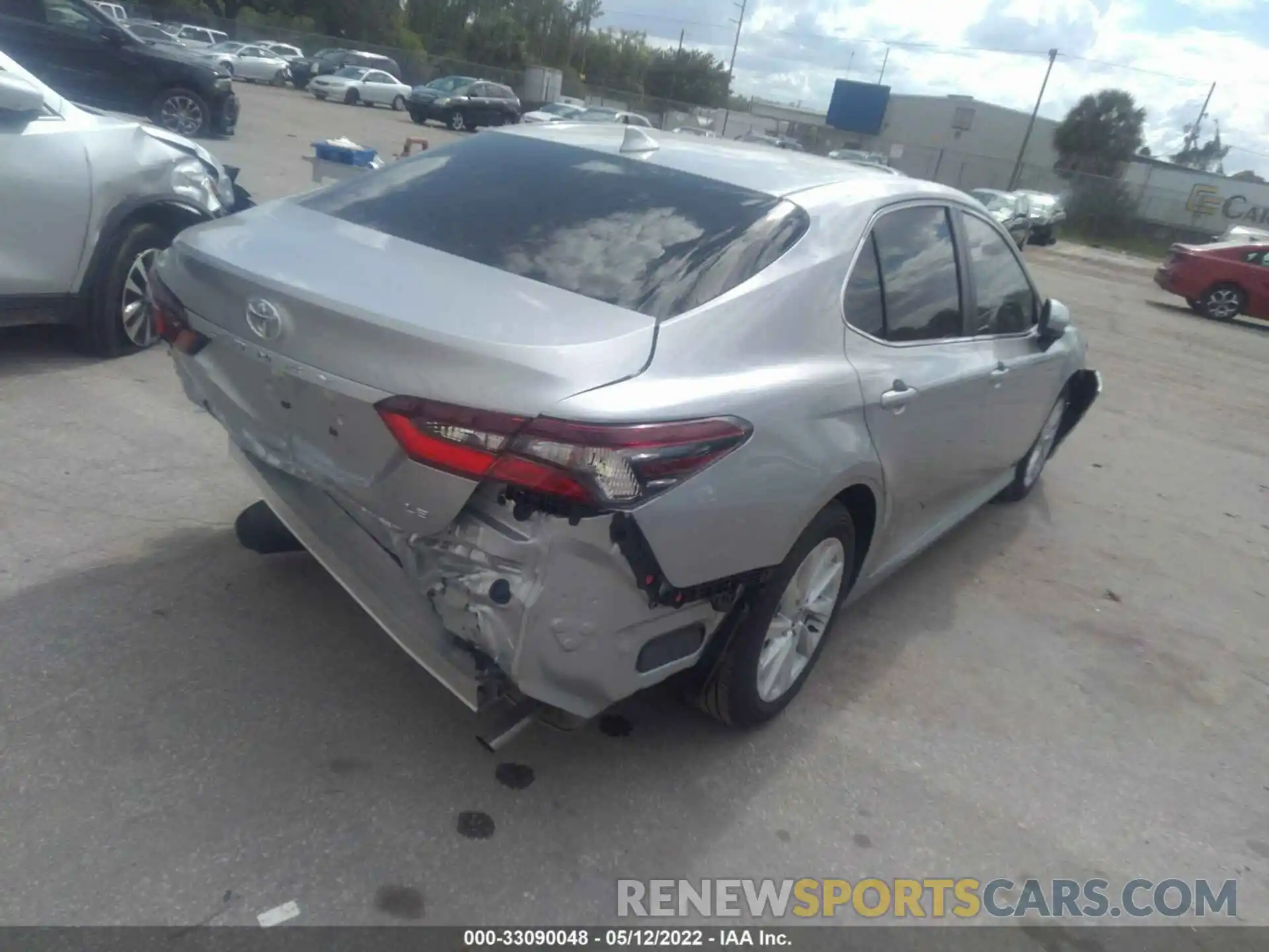 4 Photograph of a damaged car 4T1C11AK7NU034710 TOYOTA CAMRY 2022