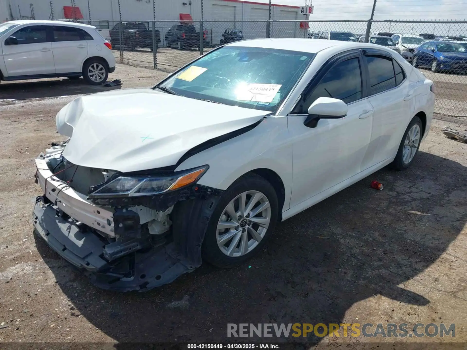2 Photograph of a damaged car 4T1C11AK7NU055797 TOYOTA CAMRY 2022