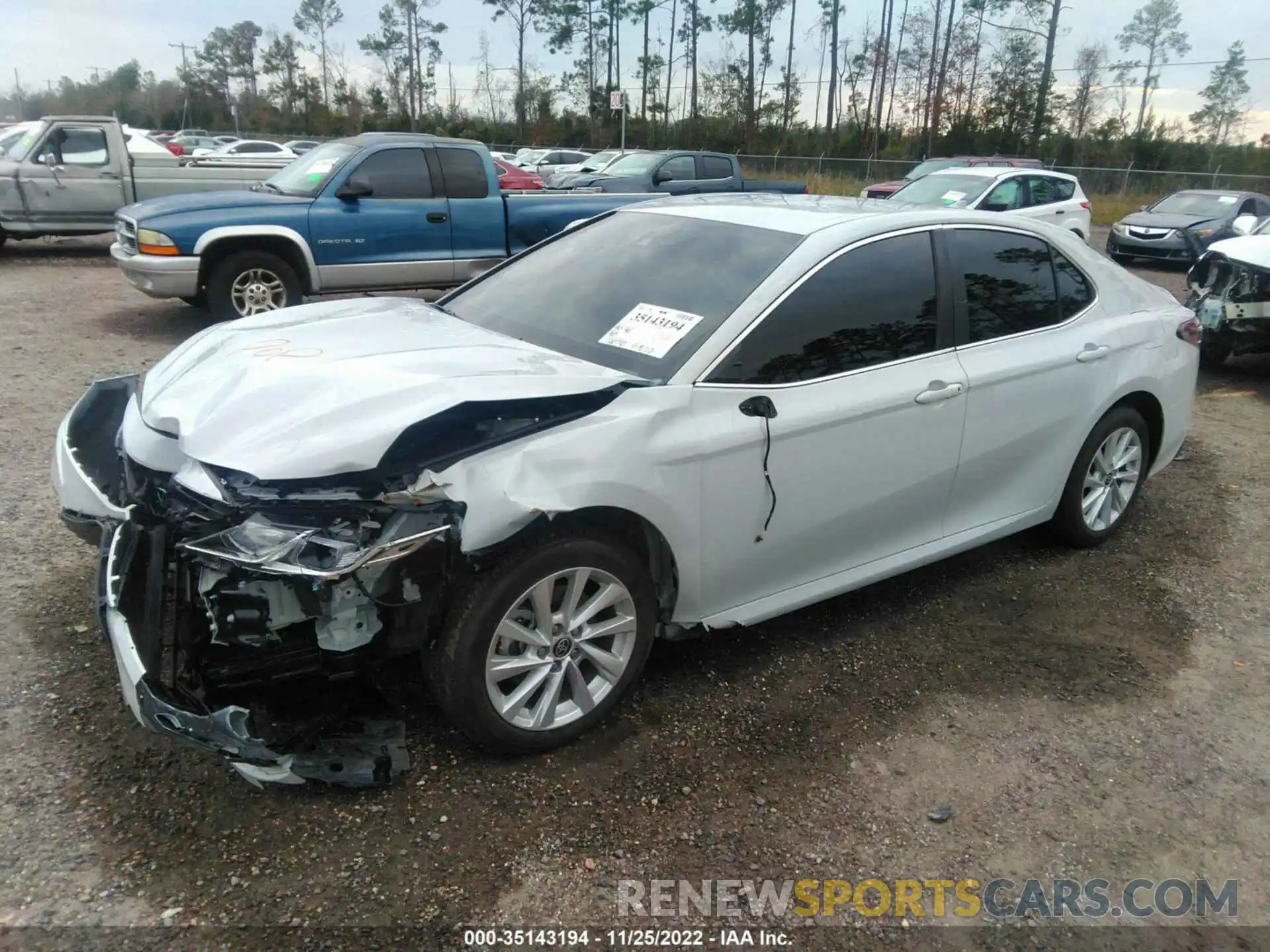 2 Photograph of a damaged car 4T1C11AK7NU062832 TOYOTA CAMRY 2022