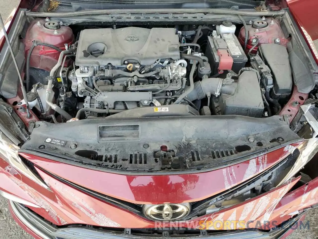 11 Photograph of a damaged car 4T1C11AK7NU635907 TOYOTA CAMRY 2022