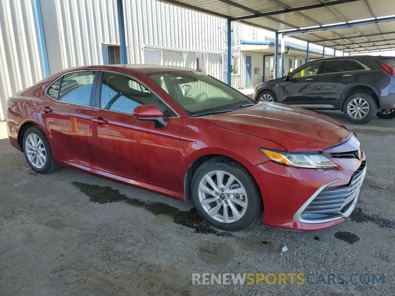 4 Photograph of a damaged car 4T1C11AK7NU635907 TOYOTA CAMRY 2022