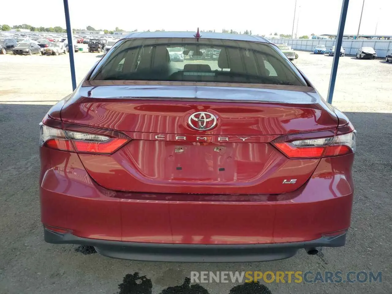 6 Photograph of a damaged car 4T1C11AK7NU635907 TOYOTA CAMRY 2022