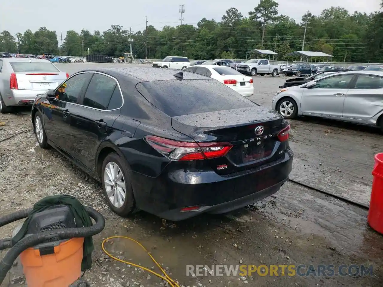 3 Photograph of a damaged car 4T1C11AK7NU651718 TOYOTA CAMRY 2022