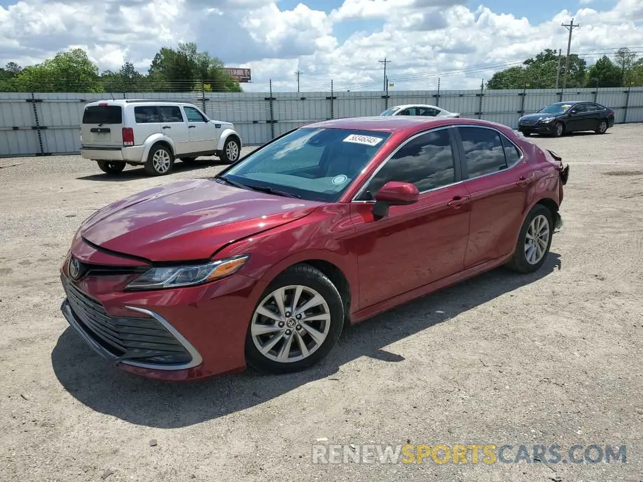 1 Photograph of a damaged car 4T1C11AK7NU661763 TOYOTA CAMRY 2022