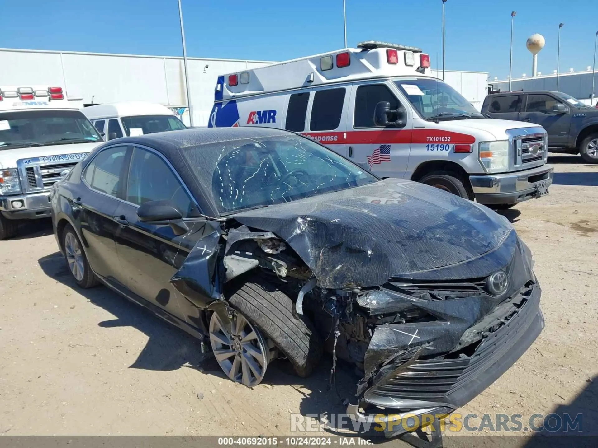 1 Photograph of a damaged car 4T1C11AK7NU663660 TOYOTA CAMRY 2022