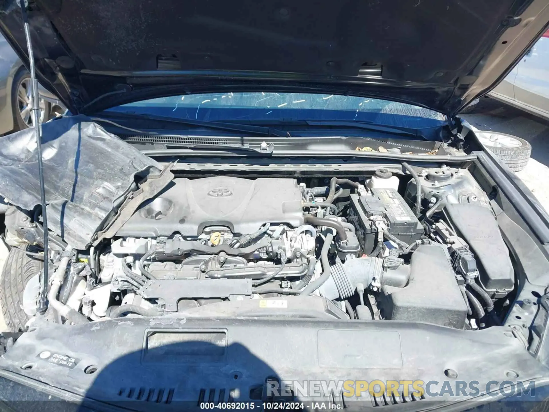 10 Photograph of a damaged car 4T1C11AK7NU663660 TOYOTA CAMRY 2022