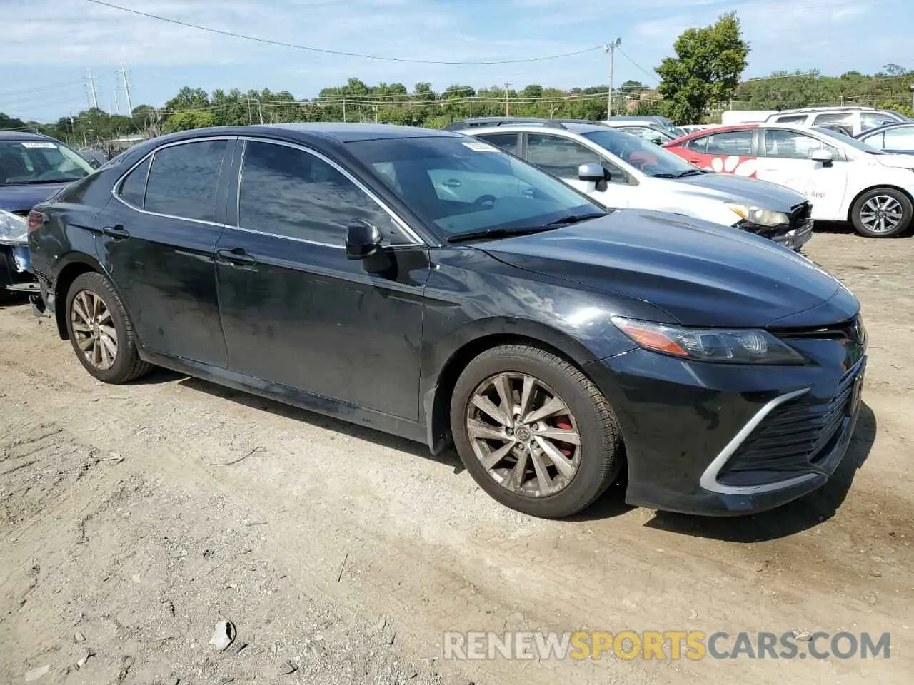 4 Photograph of a damaged car 4T1C11AK7NU691152 TOYOTA CAMRY 2022