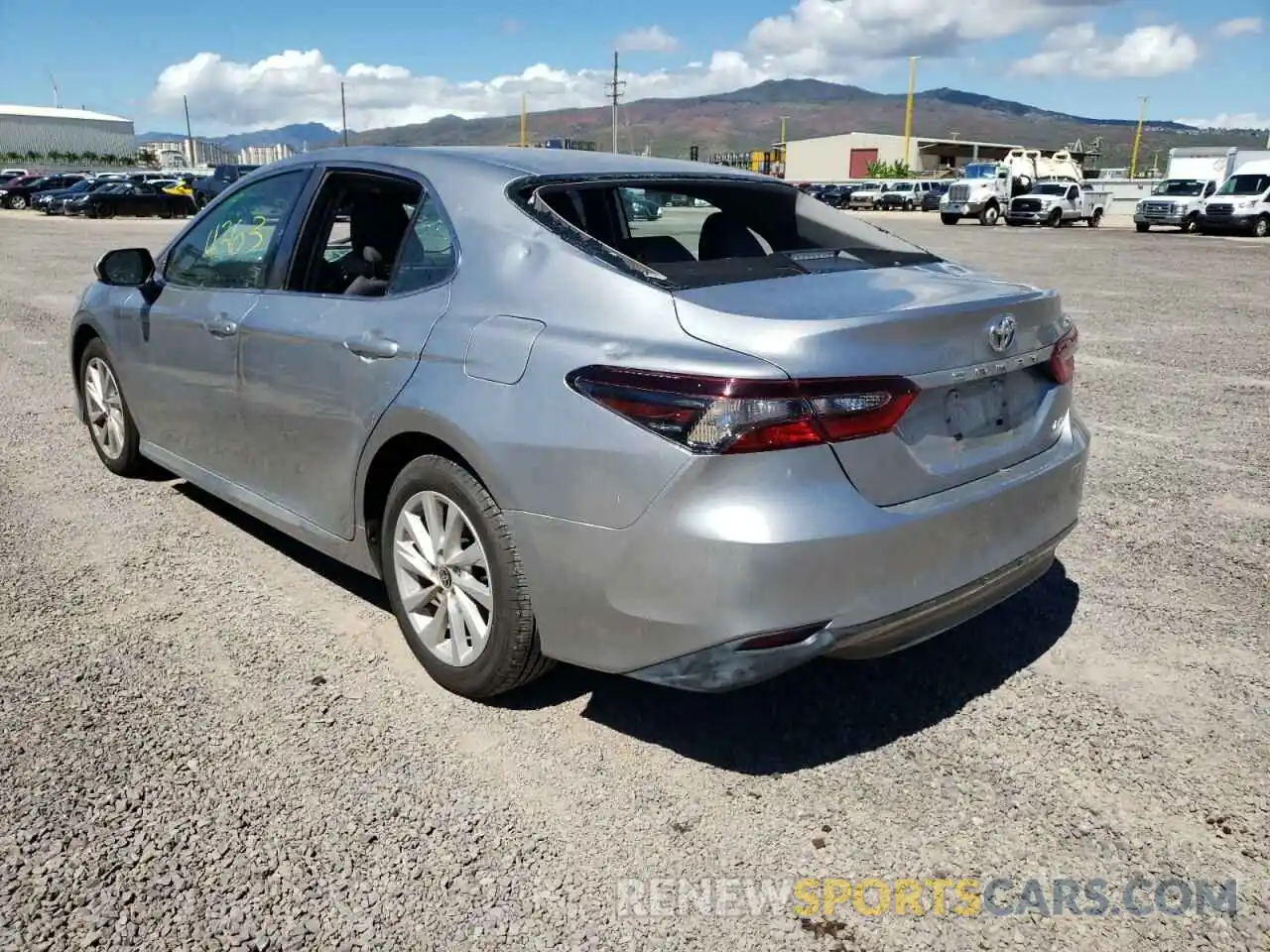 3 Photograph of a damaged car 4T1C11AK8NU628089 TOYOTA CAMRY 2022