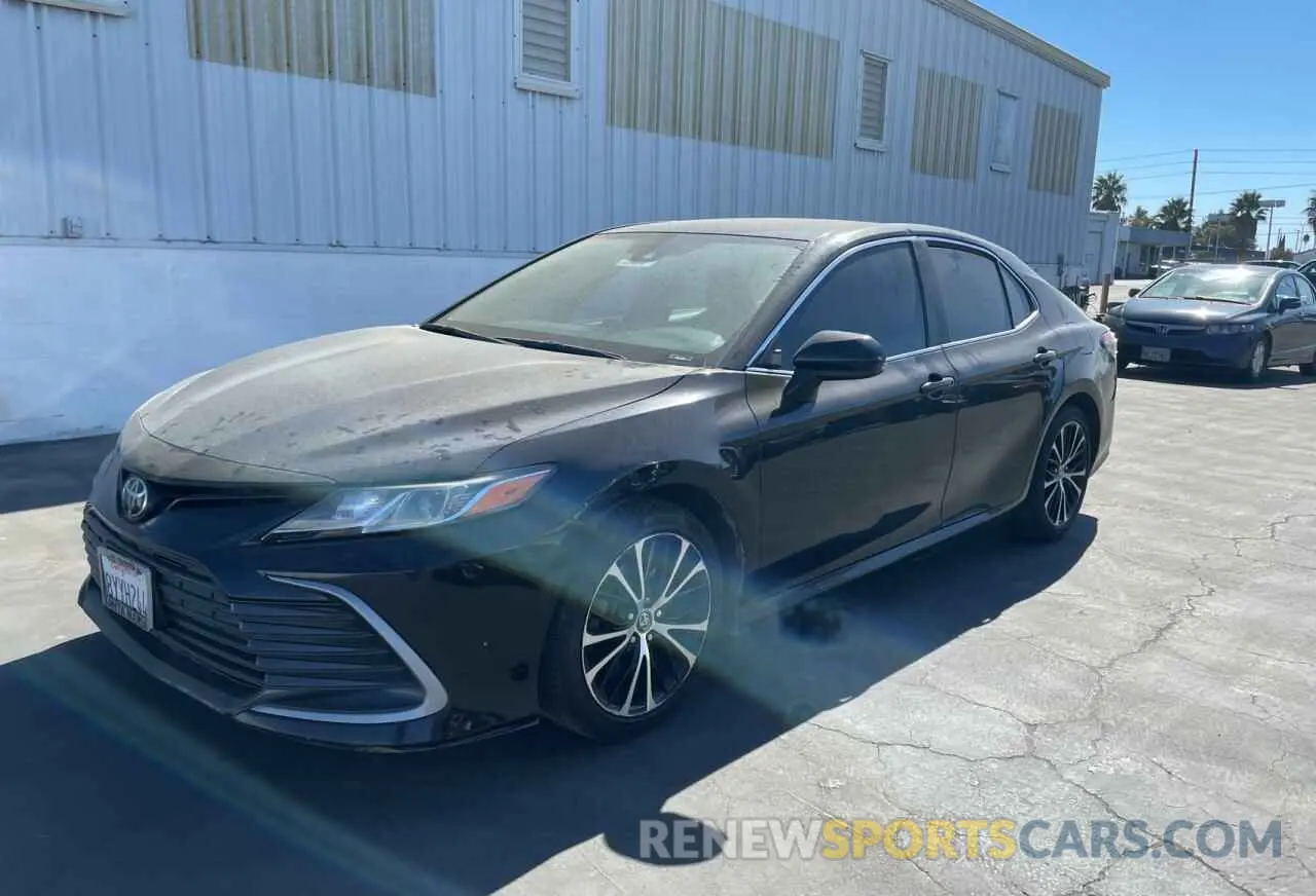 2 Photograph of a damaged car 4T1C11AK8NU633051 TOYOTA CAMRY 2022