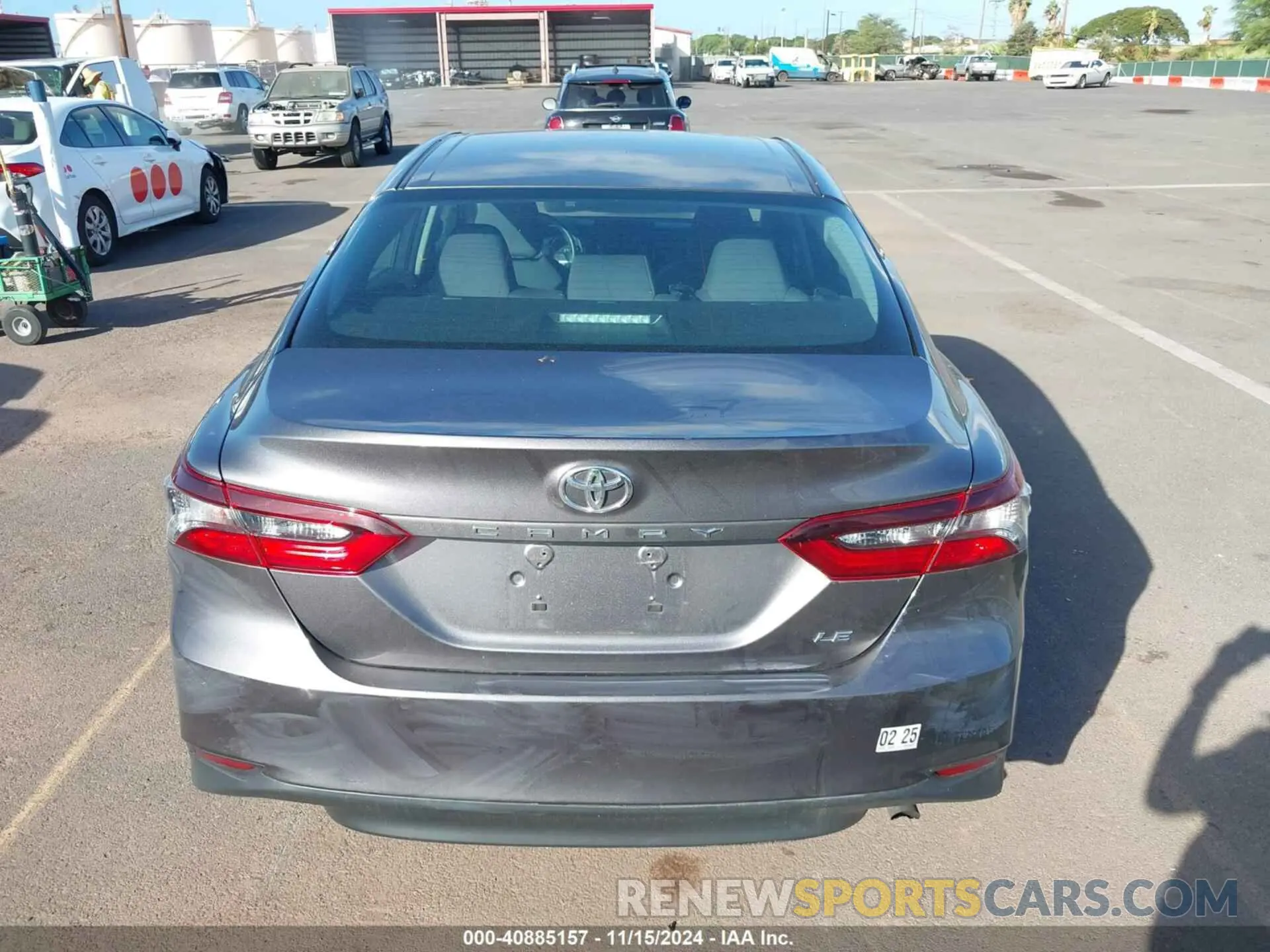 16 Photograph of a damaged car 4T1C11AK8NU640520 TOYOTA CAMRY 2022
