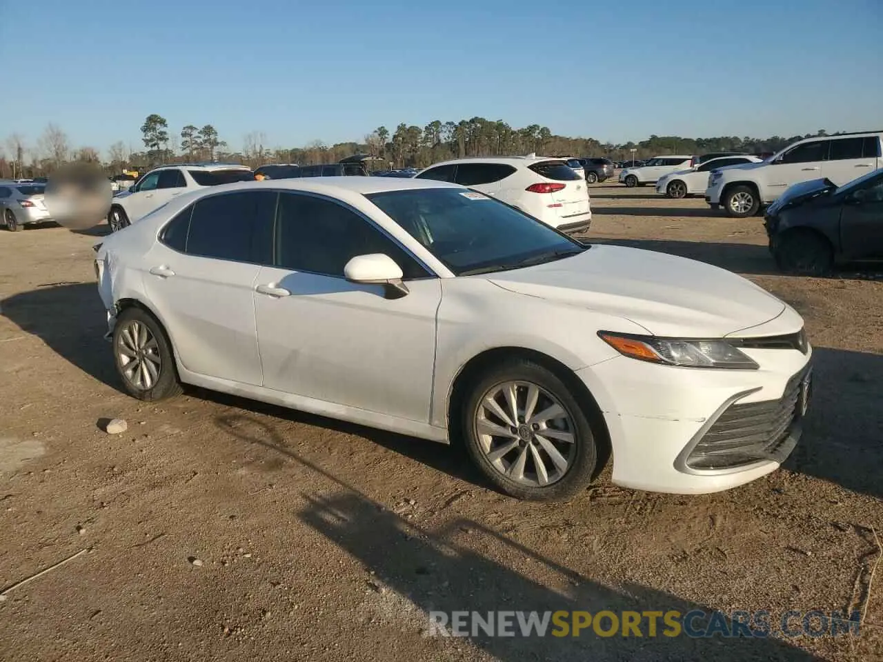 4 Photograph of a damaged car 4T1C11AK8NU647788 TOYOTA CAMRY 2022