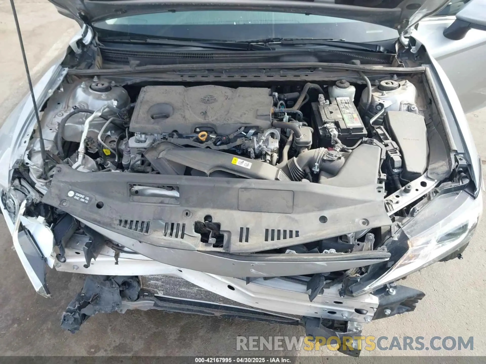 10 Photograph of a damaged car 4T1C11AK8NU649637 TOYOTA CAMRY 2022