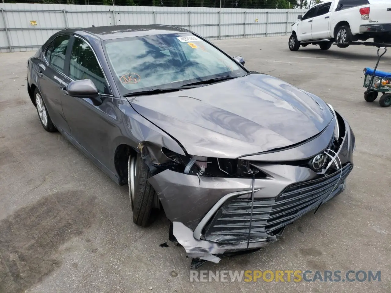 1 Photograph of a damaged car 4T1C11AK8NU649864 TOYOTA CAMRY 2022