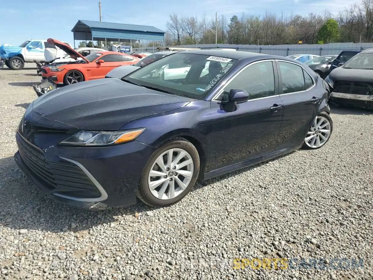 1 Photograph of a damaged car 4T1C11AK8NU661724 TOYOTA CAMRY 2022