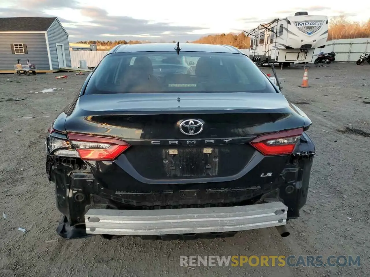 6 Photograph of a damaged car 4T1C11AK8NU699521 TOYOTA CAMRY 2022