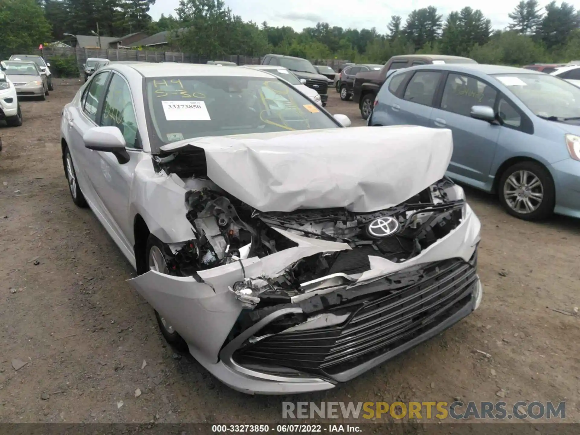 6 Photograph of a damaged car 4T1C11AK9NU002079 TOYOTA CAMRY 2022