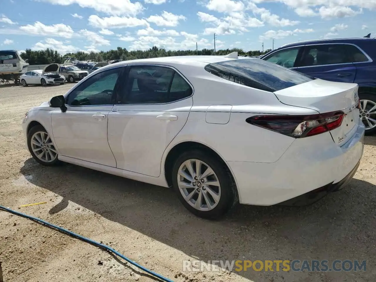 2 Photograph of a damaged car 4T1C11AK9NU618736 TOYOTA CAMRY 2022