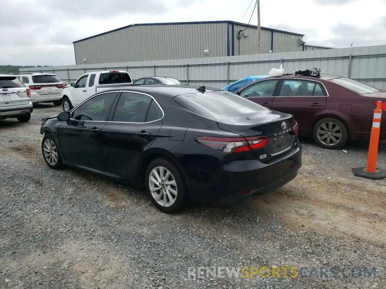 3 Photograph of a damaged car 4T1C11AK9NU623306 TOYOTA CAMRY 2022