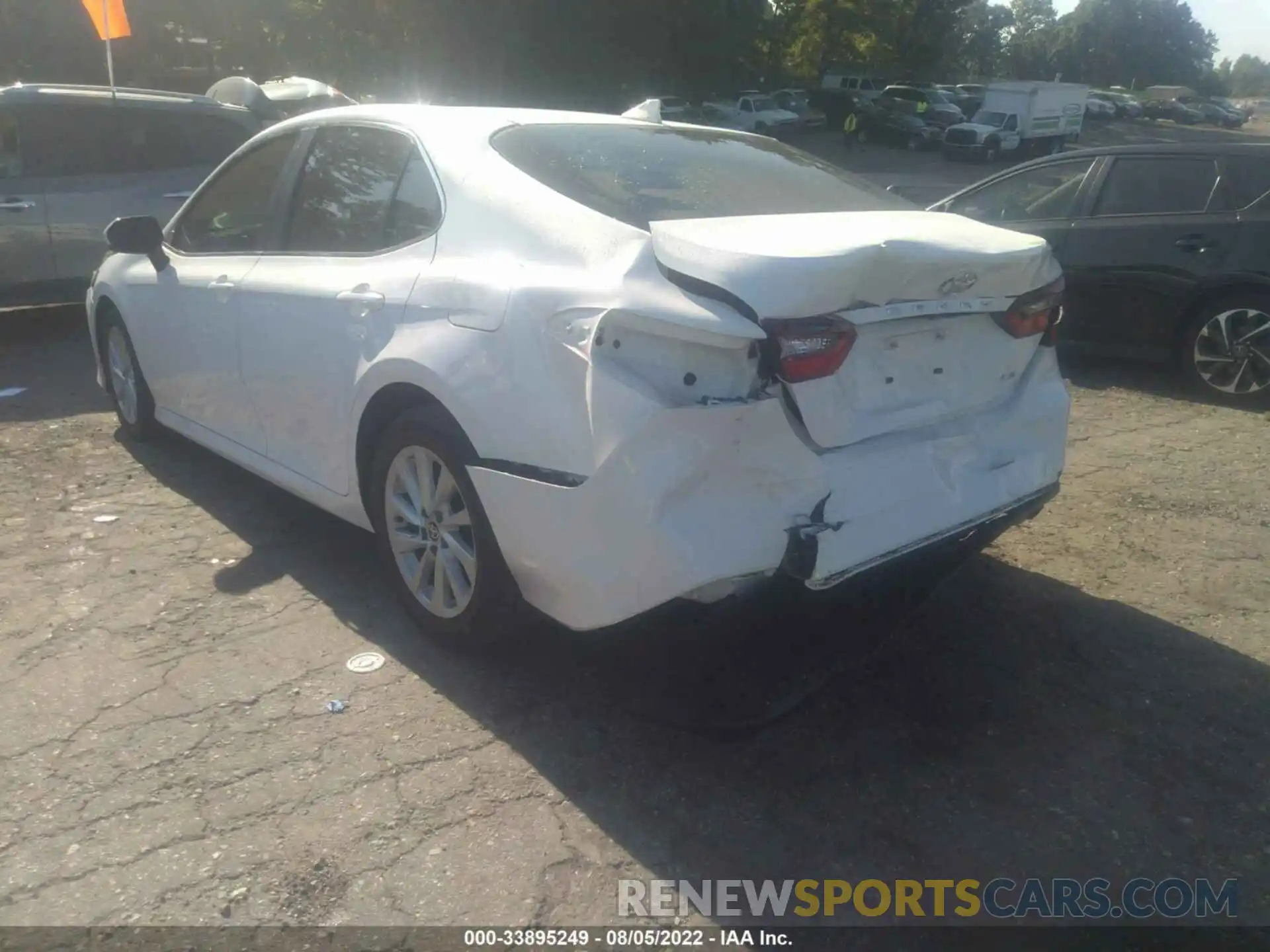 3 Photograph of a damaged car 4T1C11AK9NU624925 TOYOTA CAMRY 2022