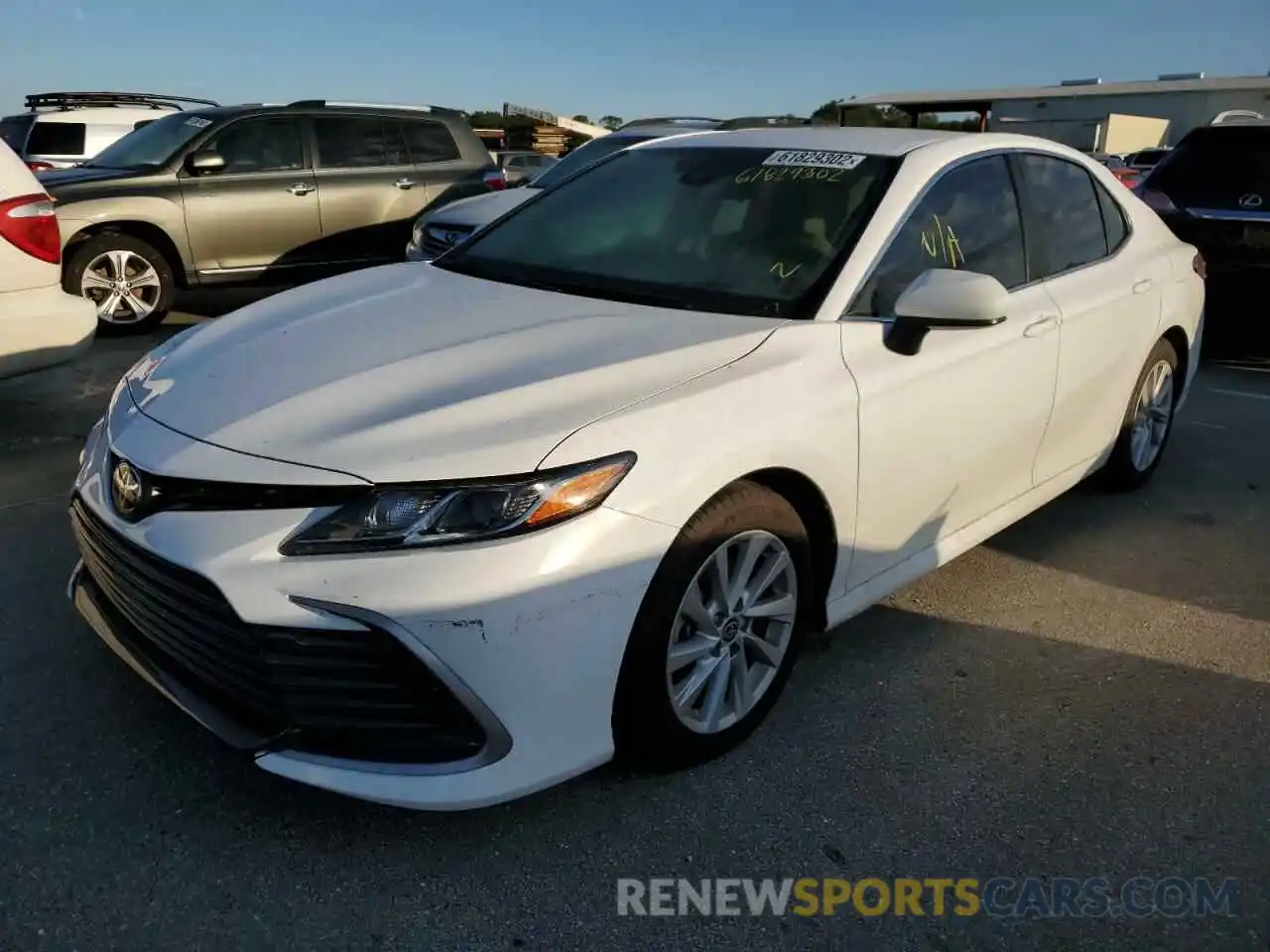 2 Photograph of a damaged car 4T1C11AK9NU628120 TOYOTA CAMRY 2022