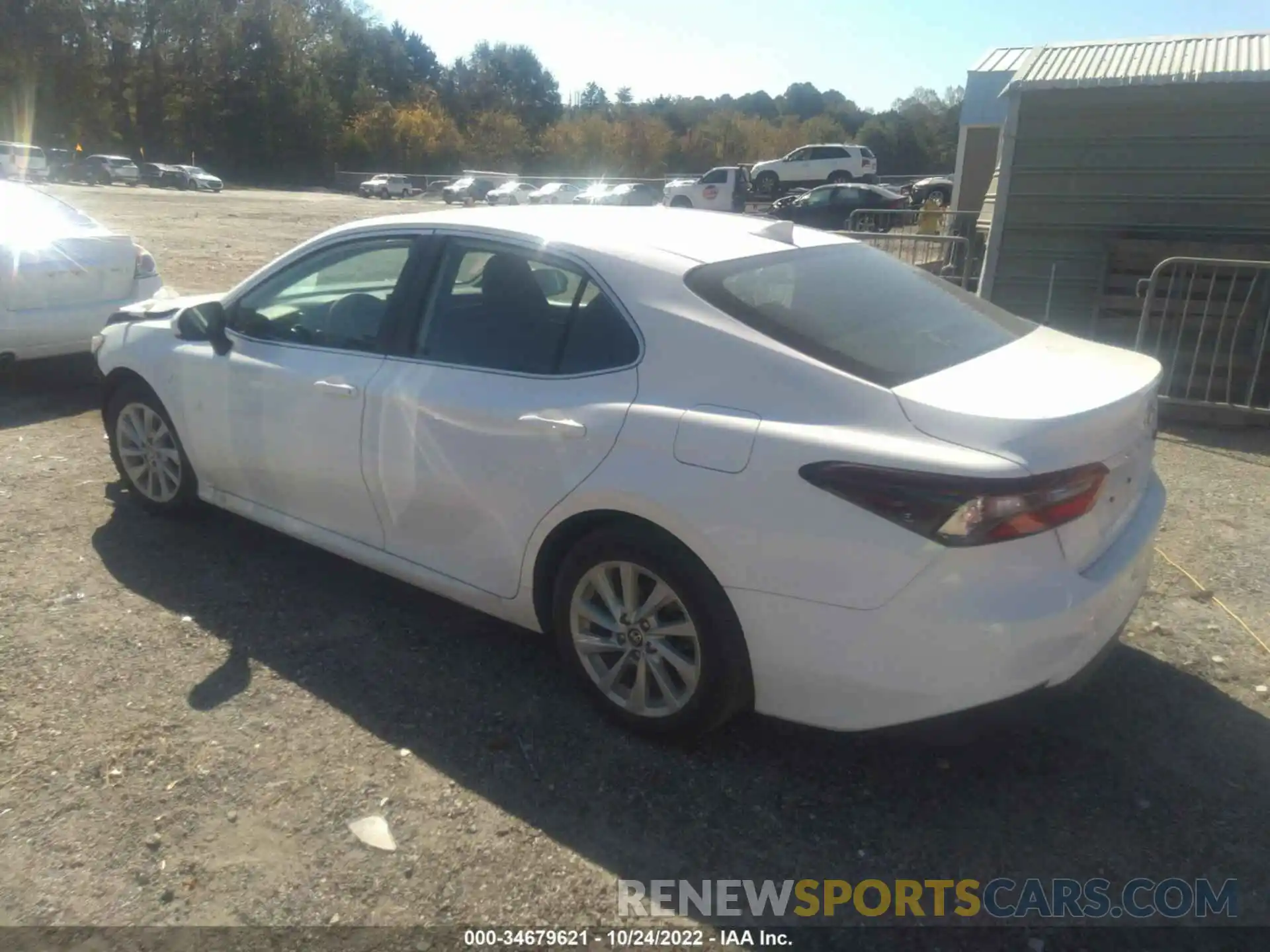 3 Photograph of a damaged car 4T1C11AK9NU632569 TOYOTA CAMRY 2022