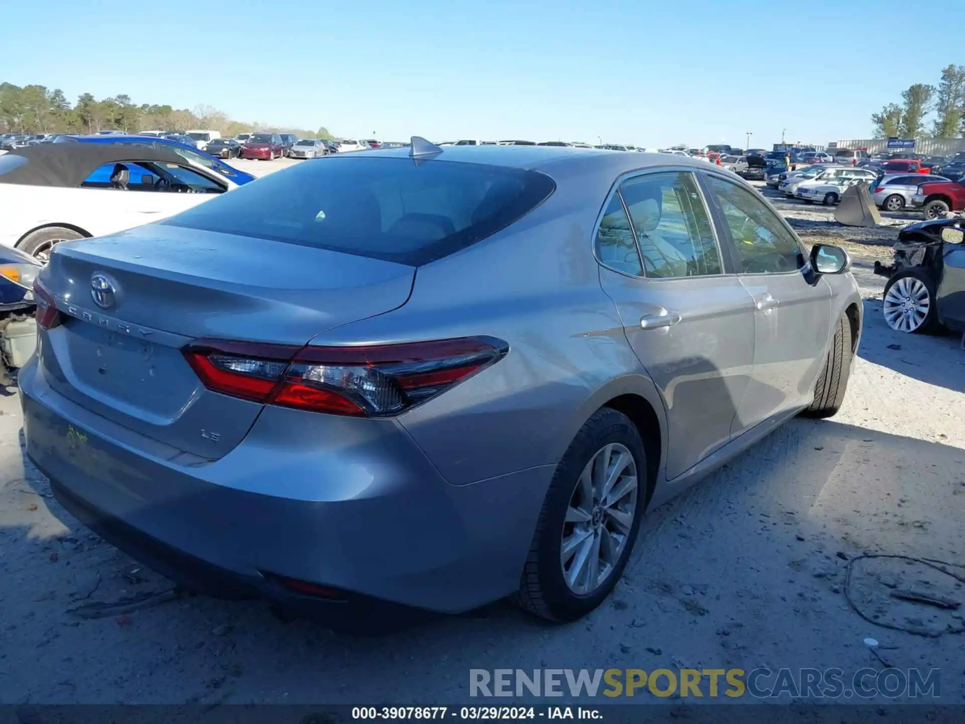 4 Photograph of a damaged car 4T1C11AK9NU649680 TOYOTA CAMRY 2022