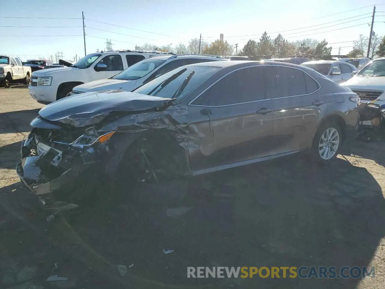 1 Photograph of a damaged car 4T1C11AK9NU653194 TOYOTA CAMRY 2022