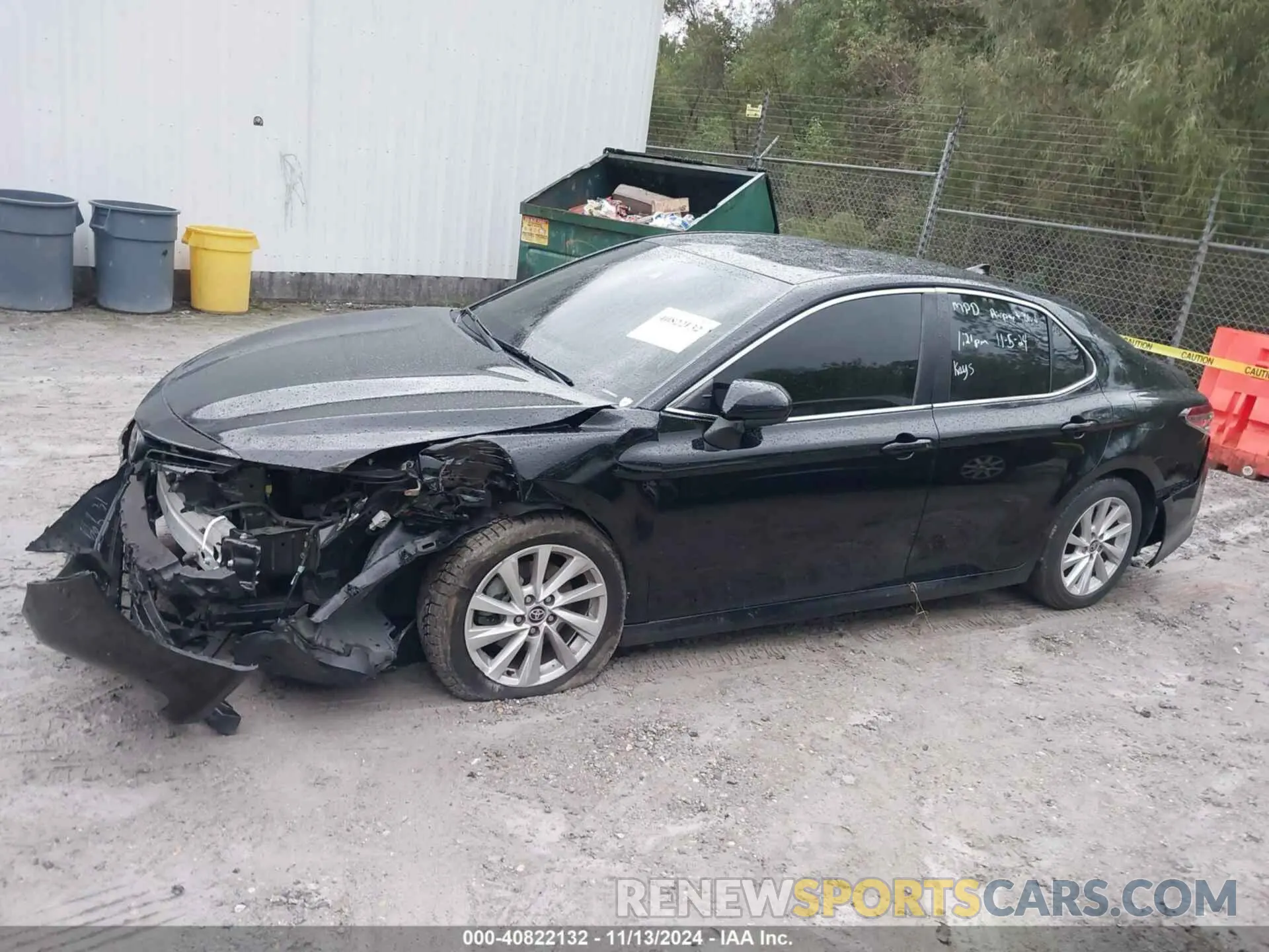 15 Photograph of a damaged car 4T1C11AK9NU683750 TOYOTA CAMRY 2022