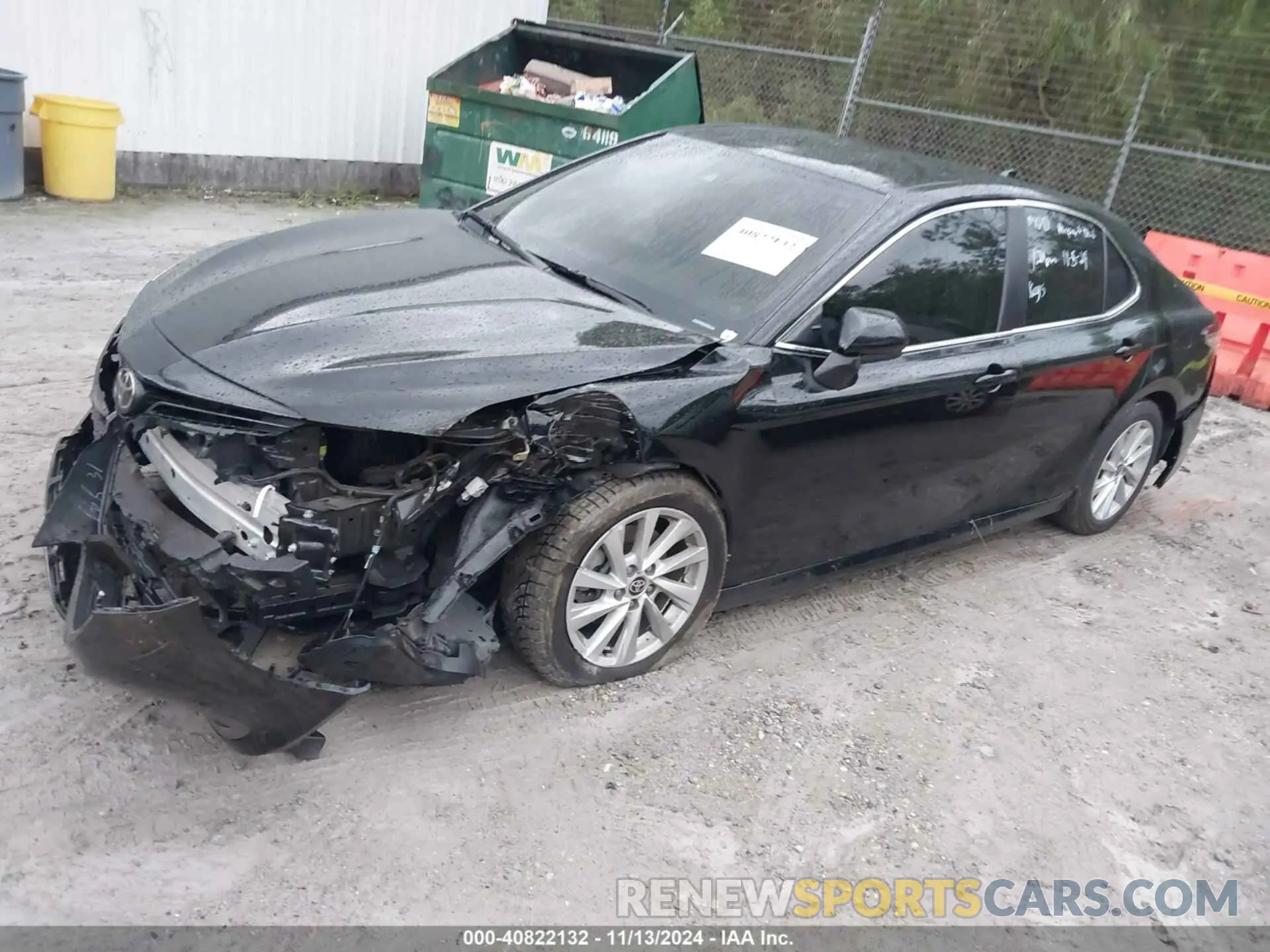 2 Photograph of a damaged car 4T1C11AK9NU683750 TOYOTA CAMRY 2022