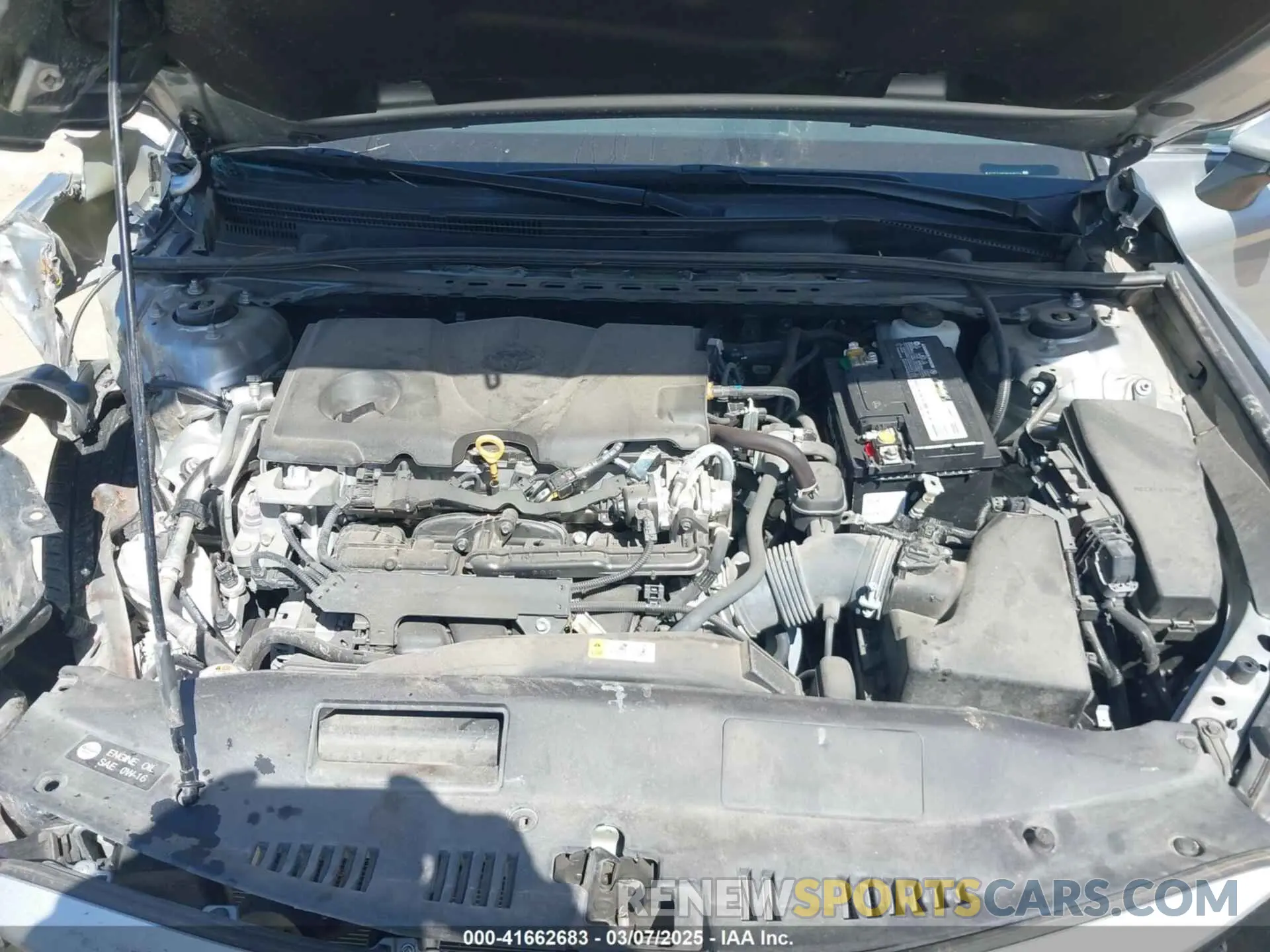 10 Photograph of a damaged car 4T1C11AK9NU695736 TOYOTA CAMRY 2022