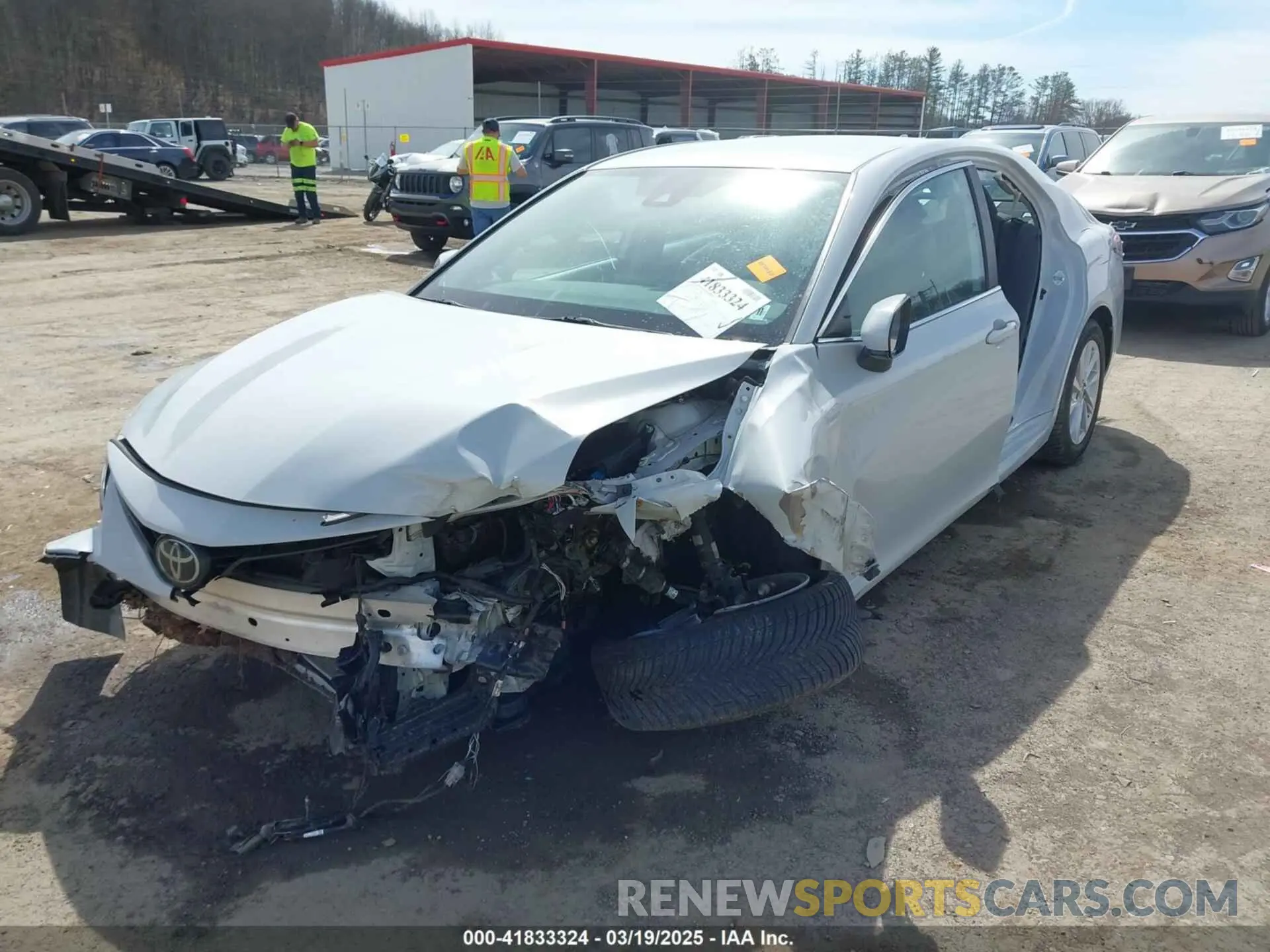 2 Photograph of a damaged car 4T1C11AKXNU023717 TOYOTA CAMRY 2022