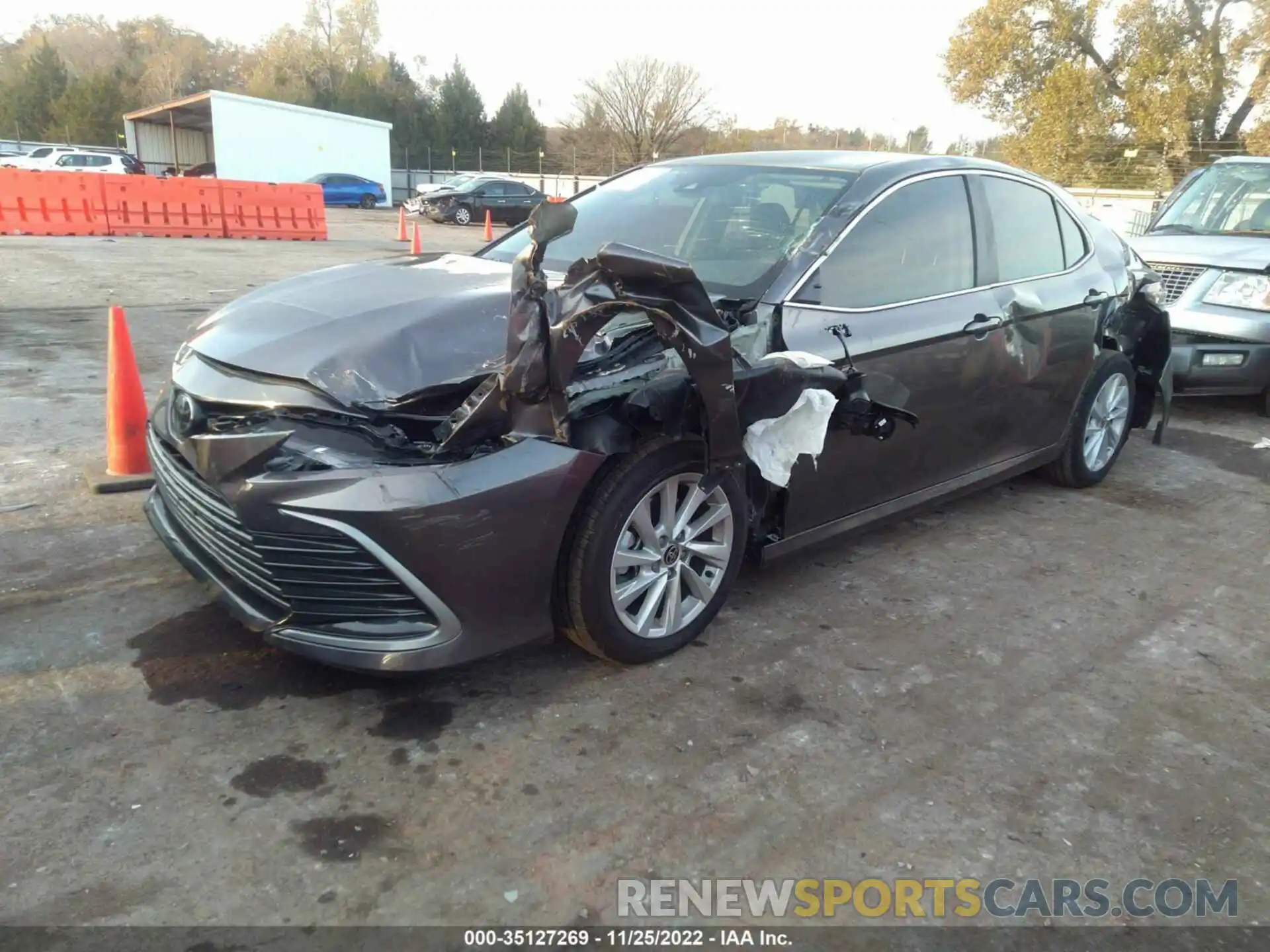 2 Photograph of a damaged car 4T1C11AKXNU044762 TOYOTA CAMRY 2022