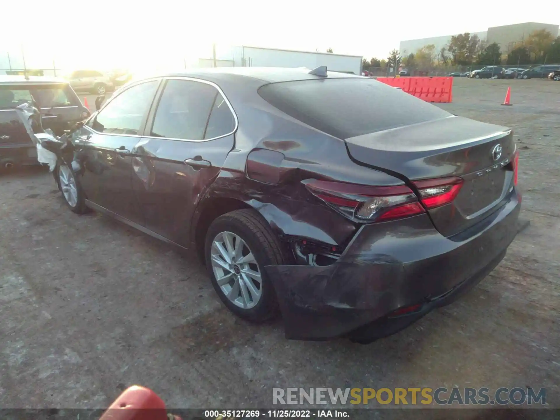 3 Photograph of a damaged car 4T1C11AKXNU044762 TOYOTA CAMRY 2022