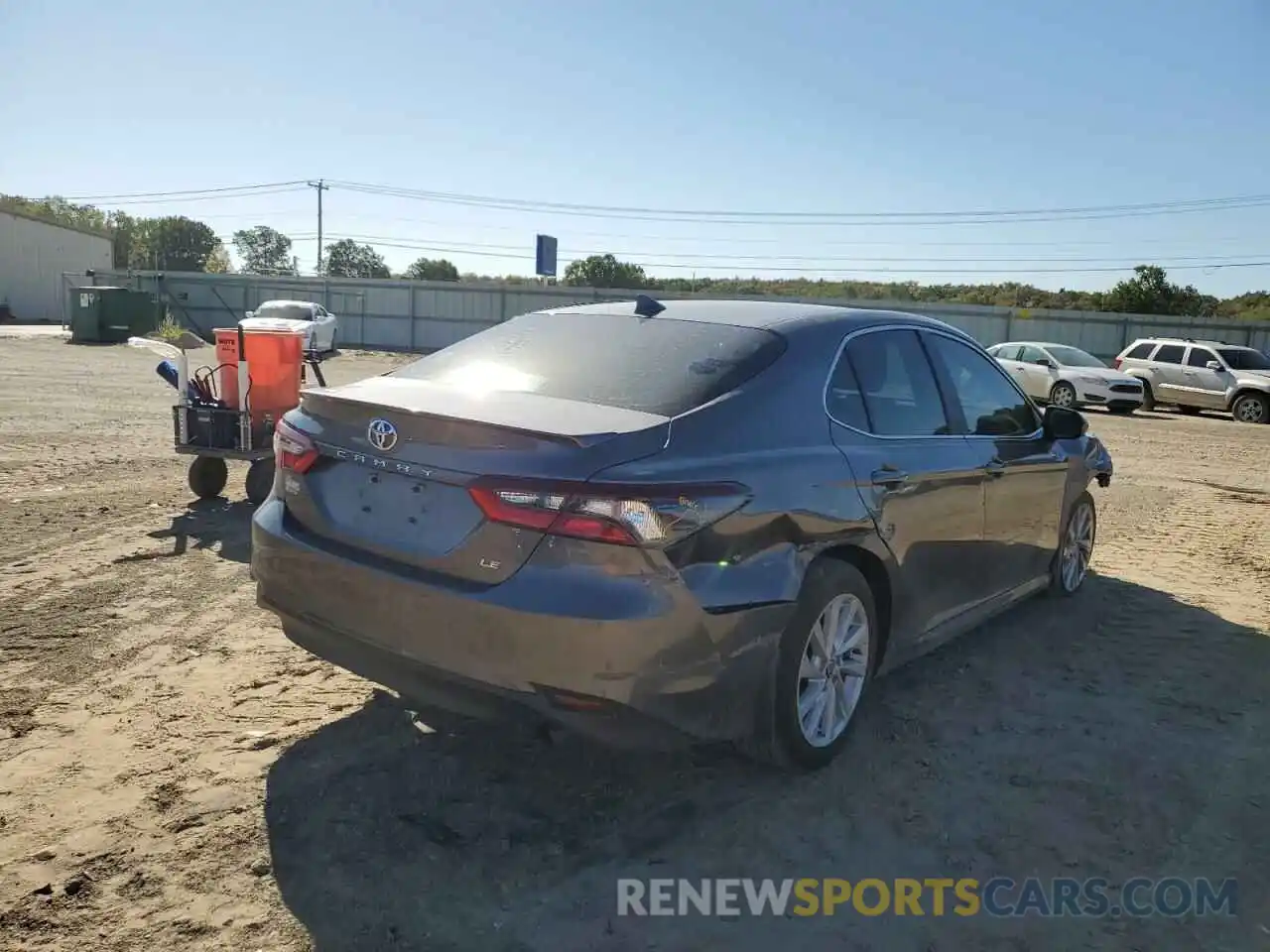 4 Photograph of a damaged car 4T1C11AKXNU051100 TOYOTA CAMRY 2022