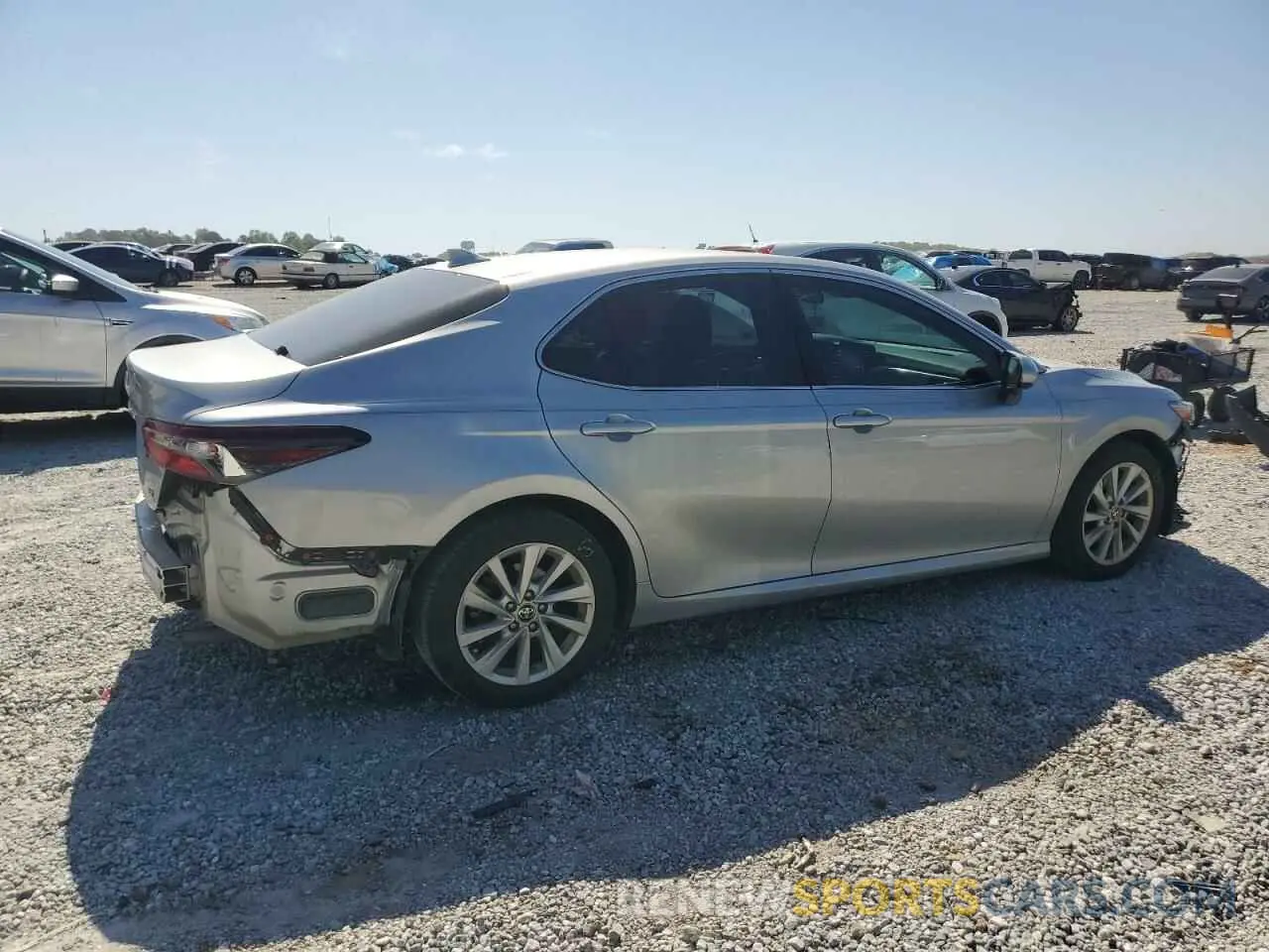 3 Photograph of a damaged car 4T1C11AKXNU057494 TOYOTA CAMRY 2022