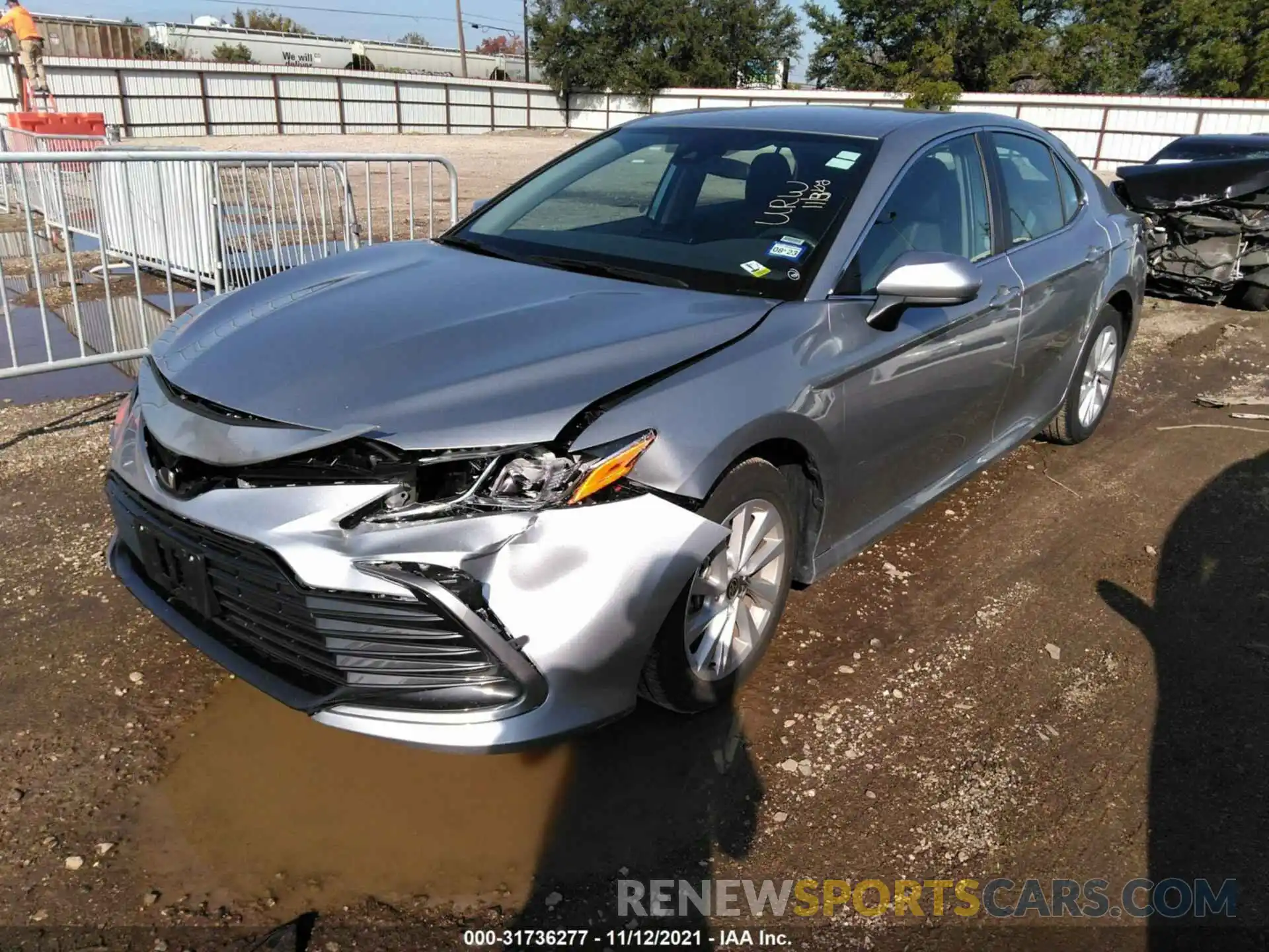 2 Photograph of a damaged car 4T1C11AKXNU618860 TOYOTA CAMRY 2022