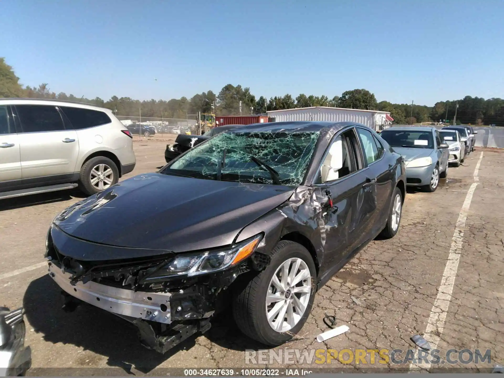 6 Photograph of a damaged car 4T1C11AKXNU627817 TOYOTA CAMRY 2022