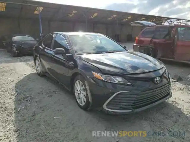 1 Photograph of a damaged car 4T1C11AKXNU635710 TOYOTA CAMRY 2022