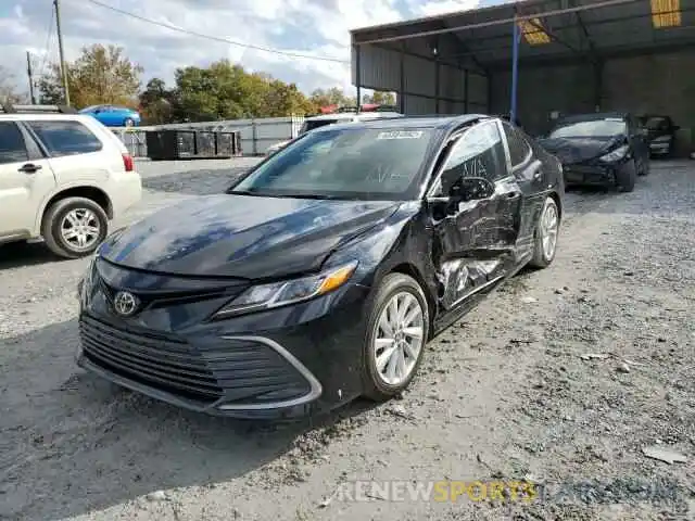 2 Photograph of a damaged car 4T1C11AKXNU635710 TOYOTA CAMRY 2022