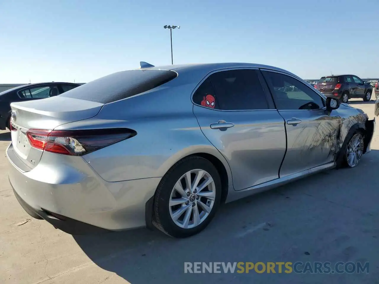 3 Photograph of a damaged car 4T1C11AKXNU637599 TOYOTA CAMRY 2022