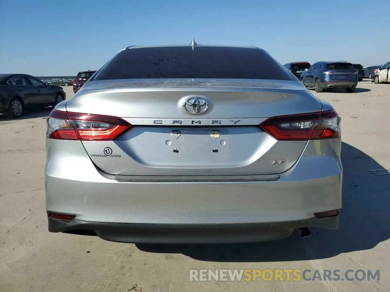 6 Photograph of a damaged car 4T1C11AKXNU637599 TOYOTA CAMRY 2022