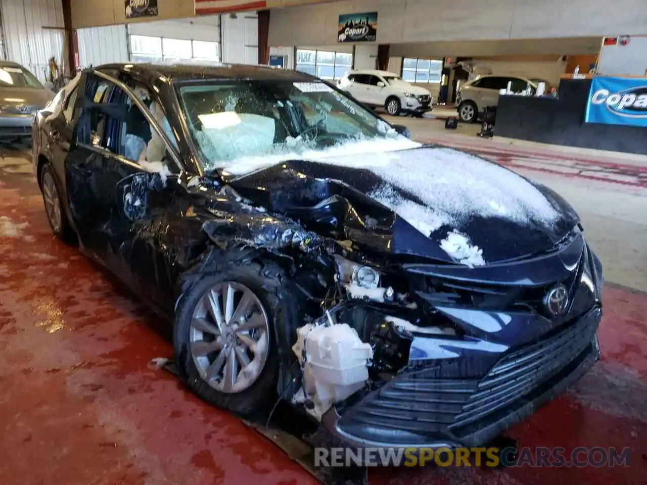 1 Photograph of a damaged car 4T1C11AKXNU643676 TOYOTA CAMRY 2022