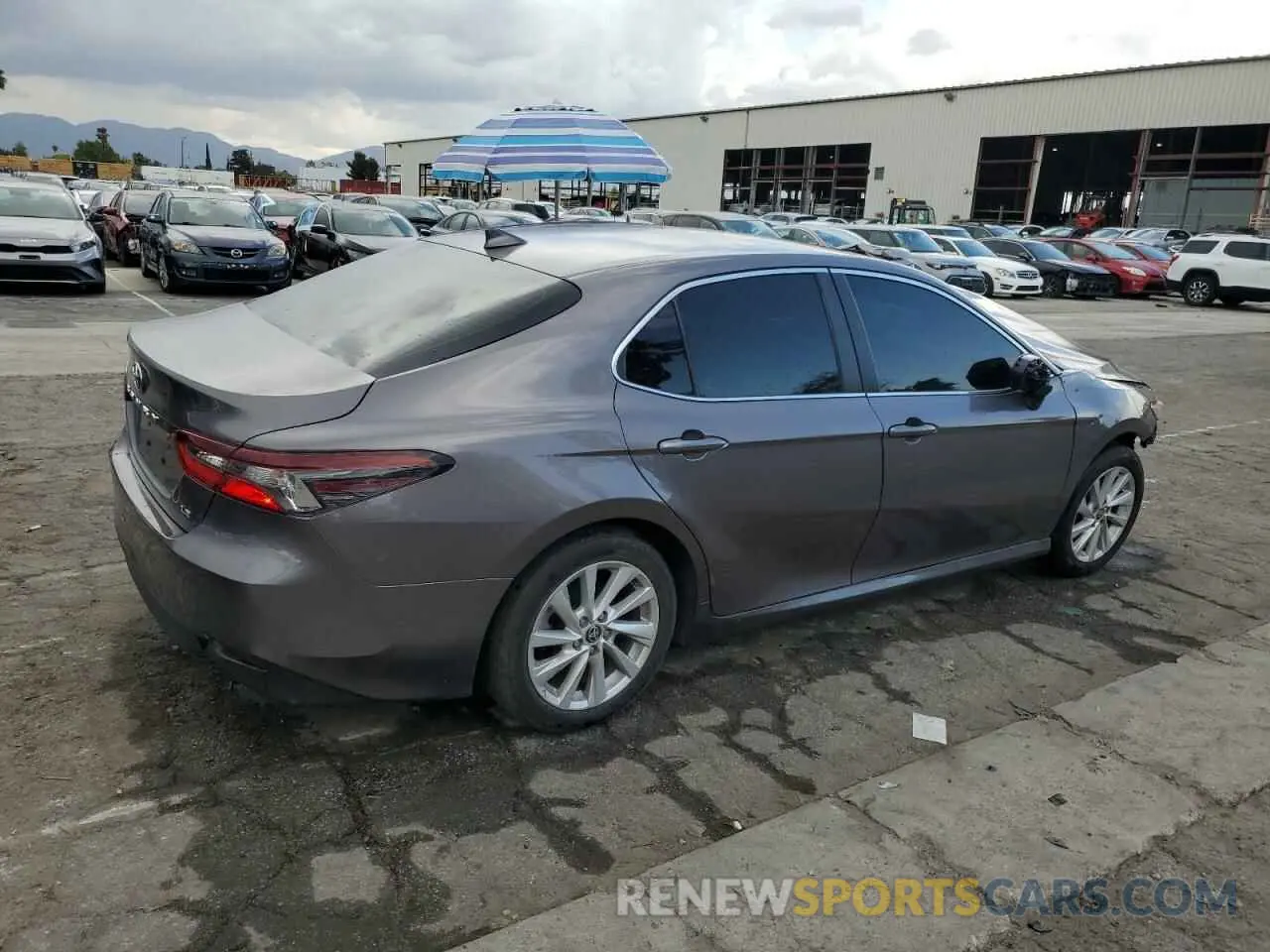 3 Photograph of a damaged car 4T1C11AKXNU651745 TOYOTA CAMRY 2022