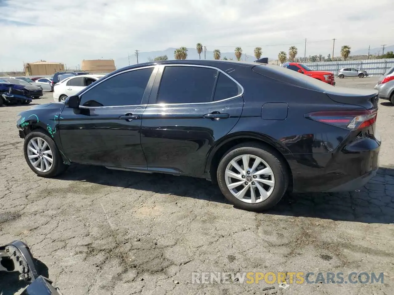 2 Photograph of a damaged car 4T1C11AKXNU661532 TOYOTA CAMRY 2022